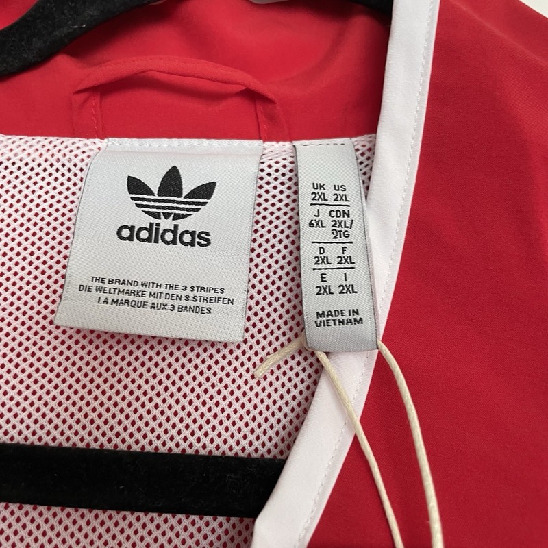 Men’s Adidas Adicolor Teamgeist Track Top Red Size 2XL gallery