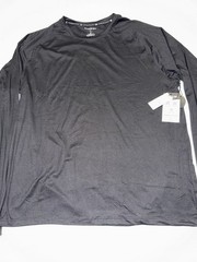 Kenneth Cole Active Men’s Performance Long Sleeve Shirt Small Black NWT