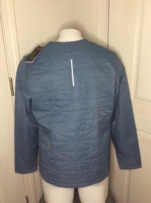 Nike Thermore Run Division Tech pullover jacket sz L blue 929822 468 gallery