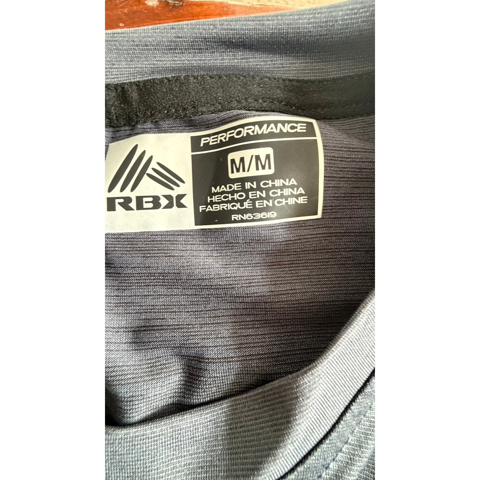 RBX Active Performance Tank Top Gray Sleeveless CRM345A Workout Gym Medium gallery