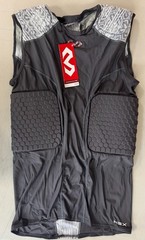 McDavid 7932 Hex Sleeveless Shirt 5-Pad Charcoal 2XL