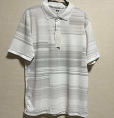 SIZE Japan L UNIQLO DRY EX Tennis shirt White Roger Federer RF KeiNishikori