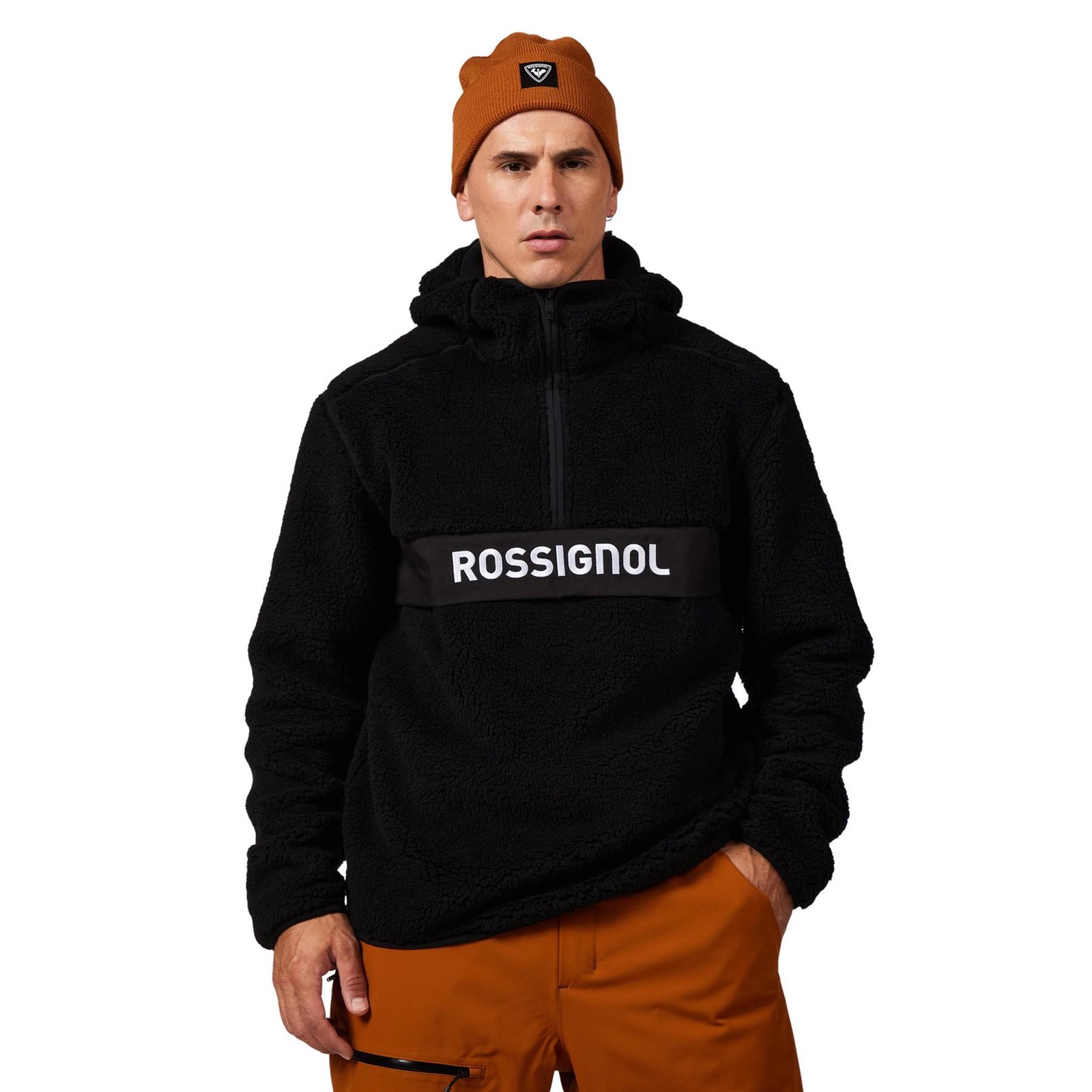 Rossignol Mens Alltrack Anorak Fleece Black gallery