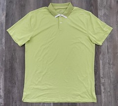 Nike Dri-Fit Vapor Standard Fit Golf Polo Shirt Men’s Sz Medium Lime CI7900-352