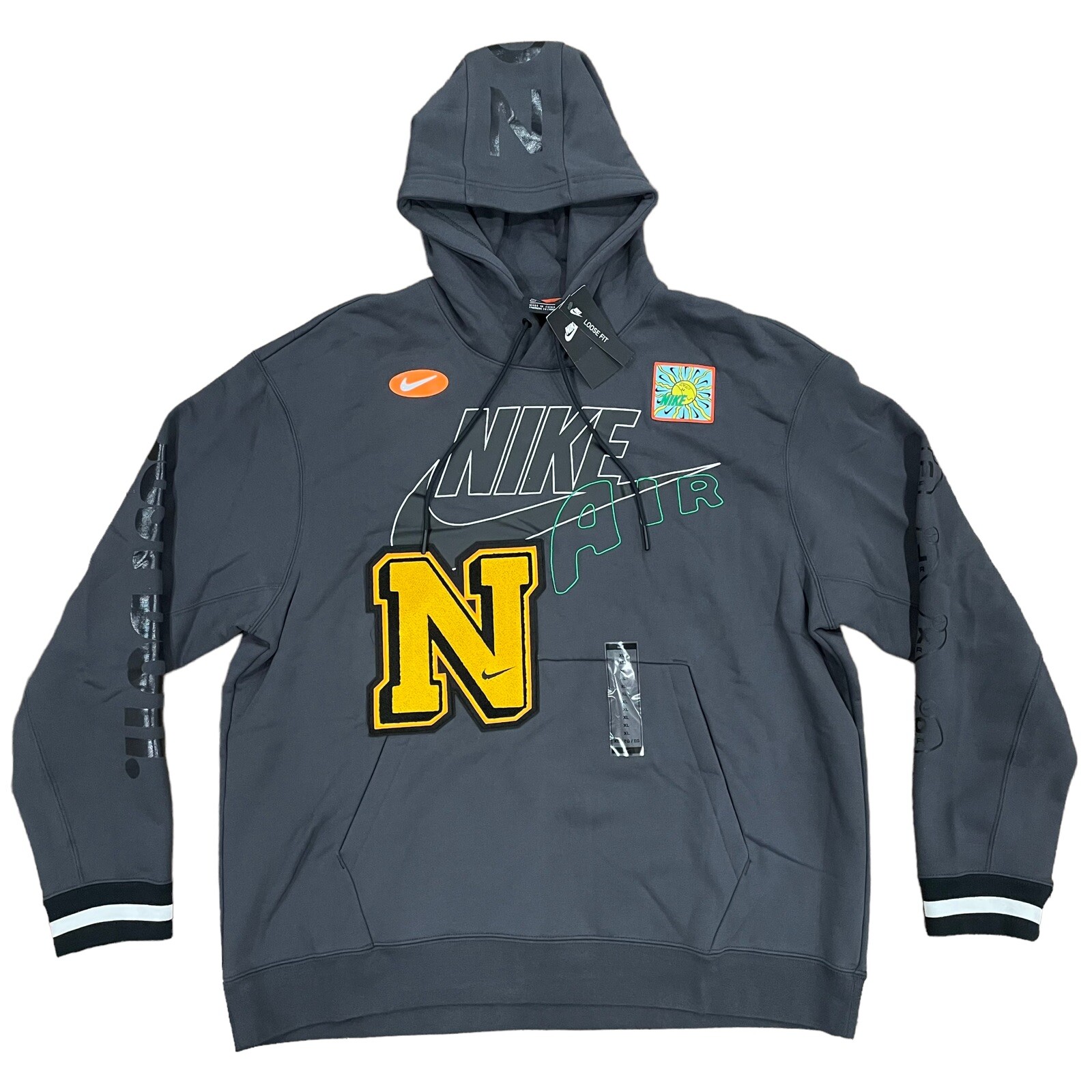 Nike Sportswear Element Gray Hoodie Sweatshirt, Size XL NWT DC2722-060 gallery