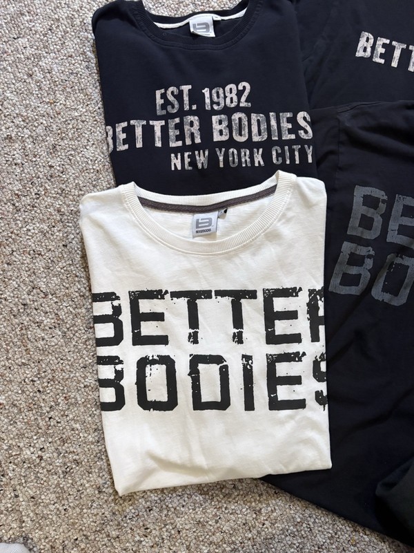 Men’s Better Bodies Lot Of 5 Workout Lifting Pump Cover T-shirt. Size M-L gallery