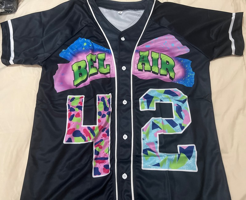 Bel Air Baseball Jersey Size Small gallery