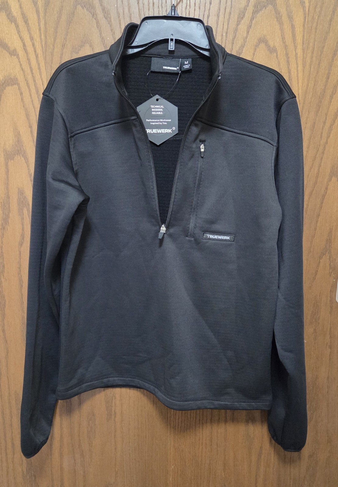 Truewerk B2 Performance Pullover Men's MEDIUM 1/4 Zip Performance Workwear gallery