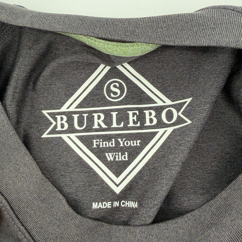 NWT Burlebo Deer Duck Mens Long Sleeve Crew Neck Size S Athletic Shirt Outdoor gallery