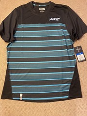 Men’s New Zoot Triathlon Racing Running Shirt XS Turquoise $45