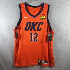 Nike OKC Thunder #12 Steven Adams NBA Dri-FIT Swingman Jersey Men’s XL Orange