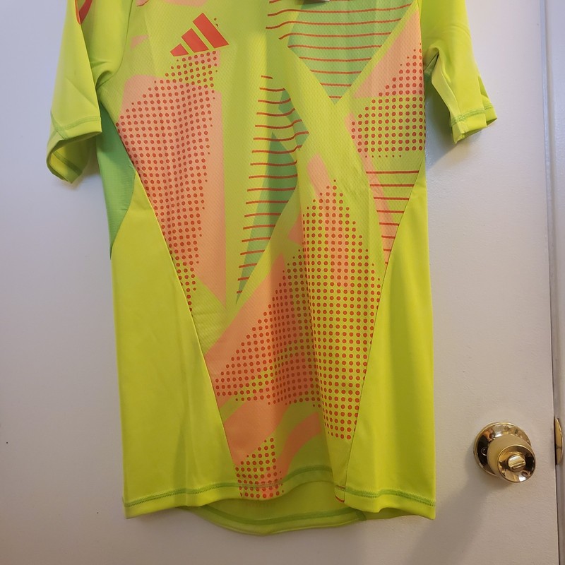 NWT Adidas T24 GK JSY Aeroready soccer jersey volt IK4906 NWT size M $110.00 gallery