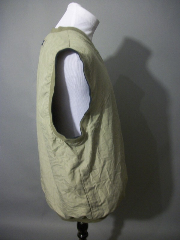 Tommy Hilfiger Golf Vest Sz L / Large Reversible Pullover Blue Khaki Sleeveless gallery
