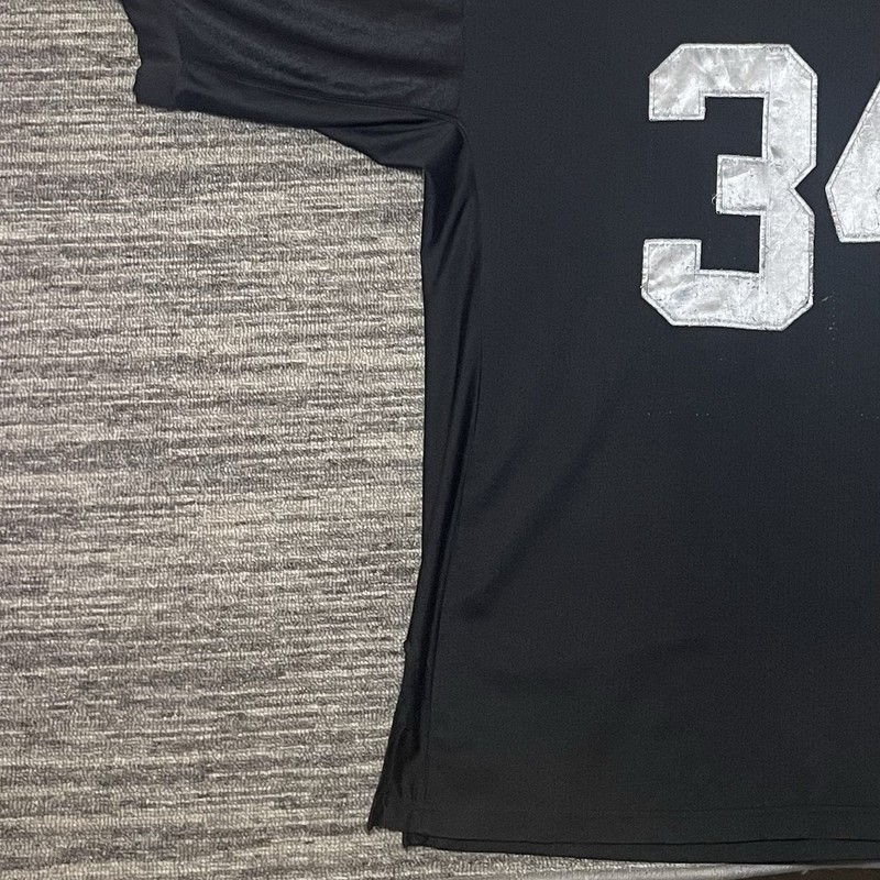 (Heavy Distress) VTG Bo Jackson Oakland Raiders Jersey Mitchell & Ness Size XL gallery