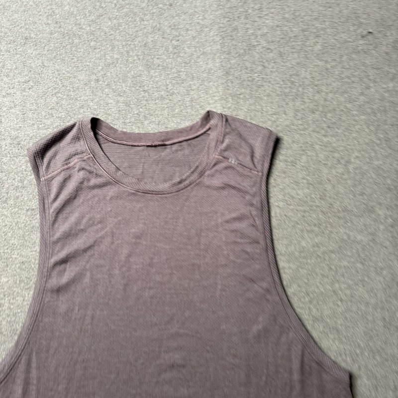 Lululemon Tank Top Mens Small Purple Performance Athleisure Stretch Gym Workout gallery