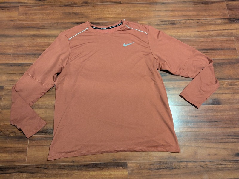 Nike Element Long Sleeve Running Crew Top Reflective Mens XL gallery