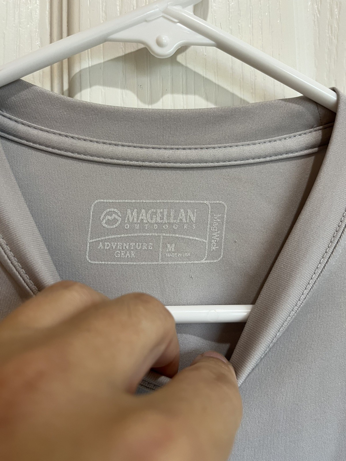 Magellan Mens M, LS Crew Adventure Gear Long Sleeve Moisture Wicking gallery