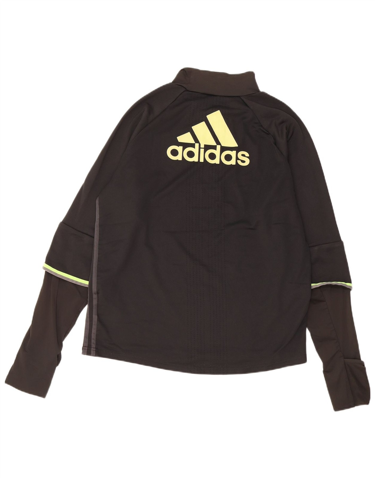 Adidas Mens Chelsea FC Graphic Top Long Sleeve Medium Black Polyester BL10 gallery