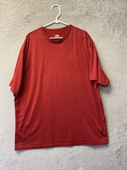 Nike Shirt Mens 2XL Red Stretch Short Sleeve Tshirt Performance Stretch /65-47