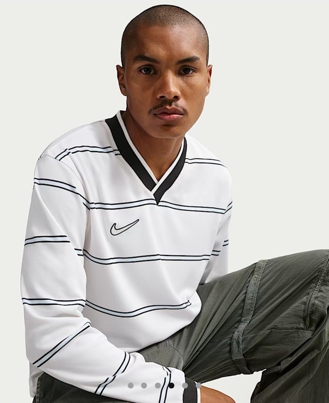 Nike Energy Dri-FIT Soccer Long-Sleeve Gym Tennis Jersey IF1532-121 Men Medium gallery