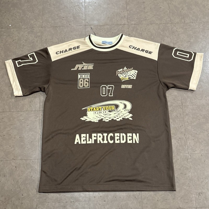 Aelfric Eden Brown #7 Short Sleeve Graphic Racing Jersey Mens Large gallery
