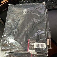 (5) Athletic Works Men’s SMALL Moisture Wicking Tee BLACK Tri-Blend T-Shirt