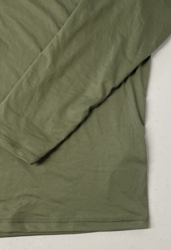 HANG TEN Men's Long Sleeve Sun Tee Shirt UV PROTECTION UPF 50+ GREEN Quick SMALL gallery