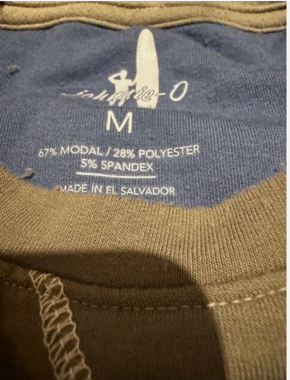 JOHNNIE-O Olive Green Performance Pullover Stretch MEDIUM gallery