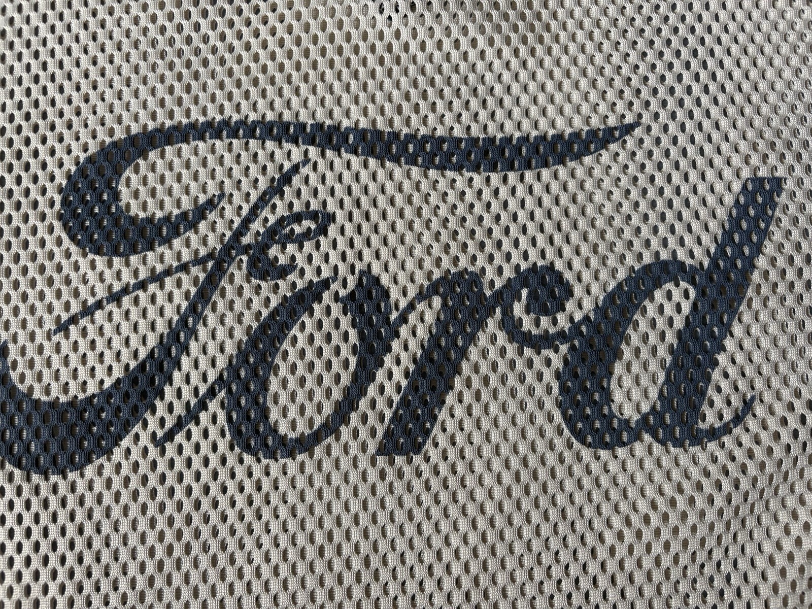 Ford Pacsun Mesh Jersey T-Shirt Cream With Blue Stripes Men's Size S gallery