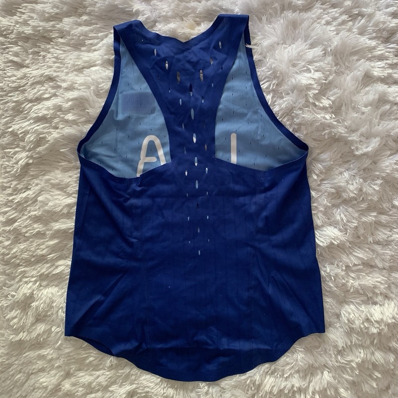 Nike Pro Elite 2024 Team USA Distance Singlet Blue Small FN0632-417 gallery