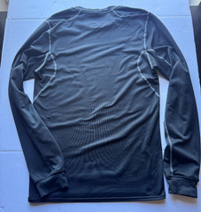 Nike Pro Combat DRI-FIT Mens Small S Fitted Long Sleeve Shirt Black
