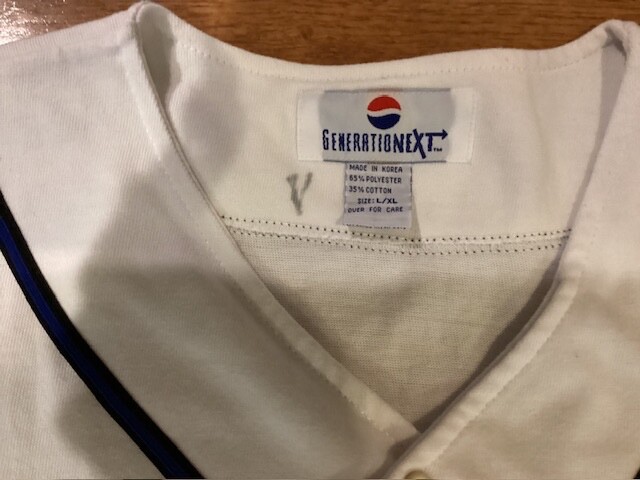 PEPSI Generation Next Promo Baseball Jersey Shirt Men's Sz L/XL Short Sleeve 90s gallery