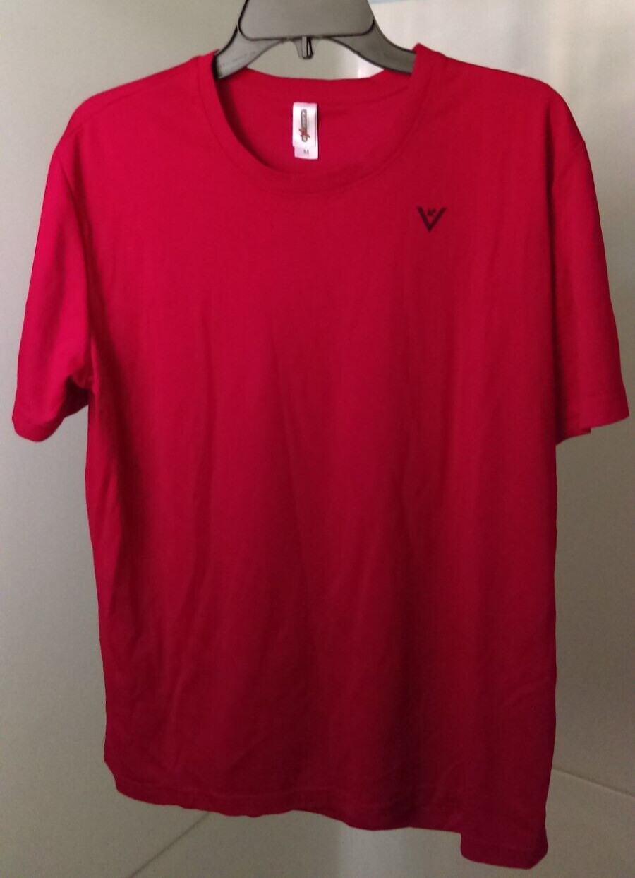 NEW! ATHLETIC Performance MOISTURE WICKING Mens M Red TShirt Anti-Microbial Dri gallery