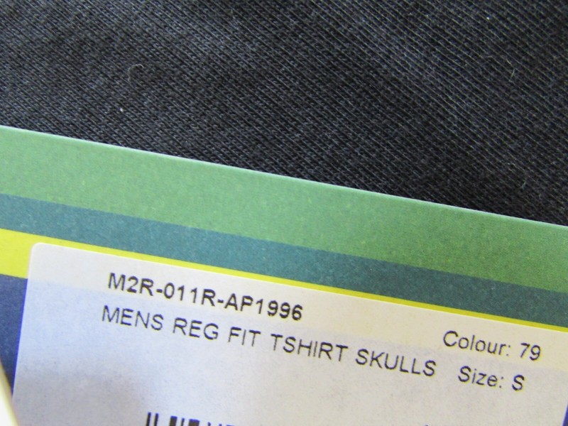 Paul Smith London Skulls Black Graphic Organic Cotton T- Shirt Sz S NWT gallery