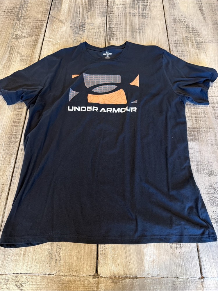 Under armour Tech Long Sleeve T-Shirt For Men, Size XXL - Steel/Black