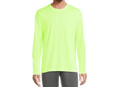 Athletic Works Men’s Tri-Blend Active Long Sleeves T-Shirt Astro Yellow S (34-36