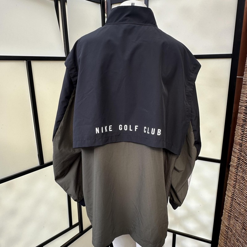 Nike Dri-FIT Golf Club Pullover Mens 3XL Green 1/4 Zip Mock Neck FQ1155-010 gallery