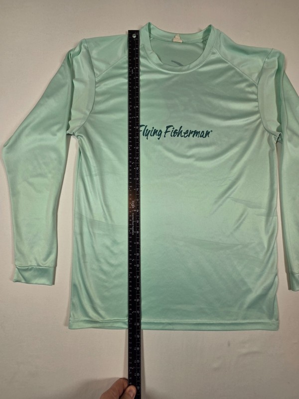 Paragon Pullover Lightweight Shirt Men's Medium Teal Long Sleeve Fishing Shirt gallery