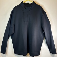 Chase 54 Black Long Sleeve 1/4 Zip Shirt 2XL NWOT Medium Weight Men’s