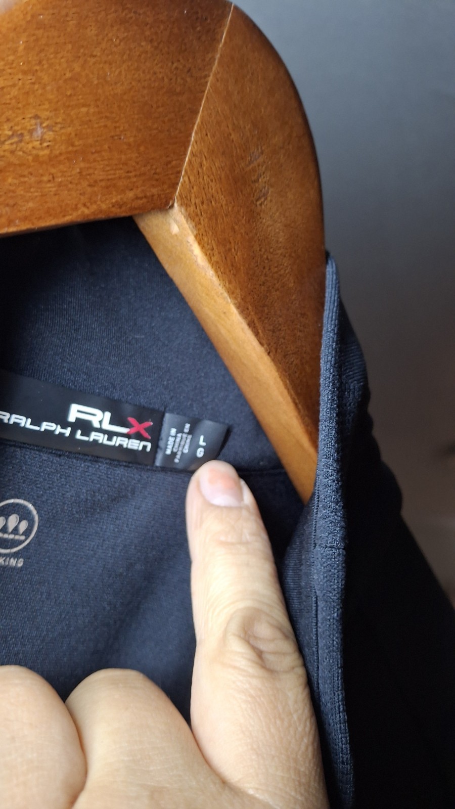 Polo Ralph Lauren Rlx Golf 1/4 Zip Men’s L Camo Jacquard Pullover gallery