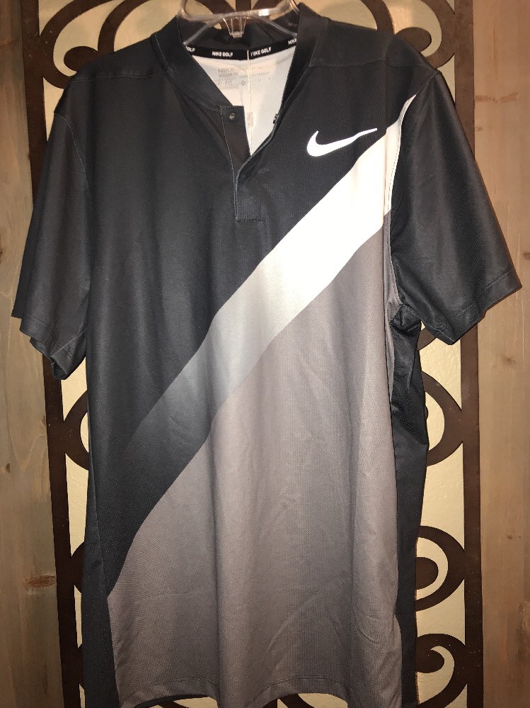 NWT Nike Momentum Fly Dri-FIT Men's Modern Golf Polo M Training 885960-454 gallery