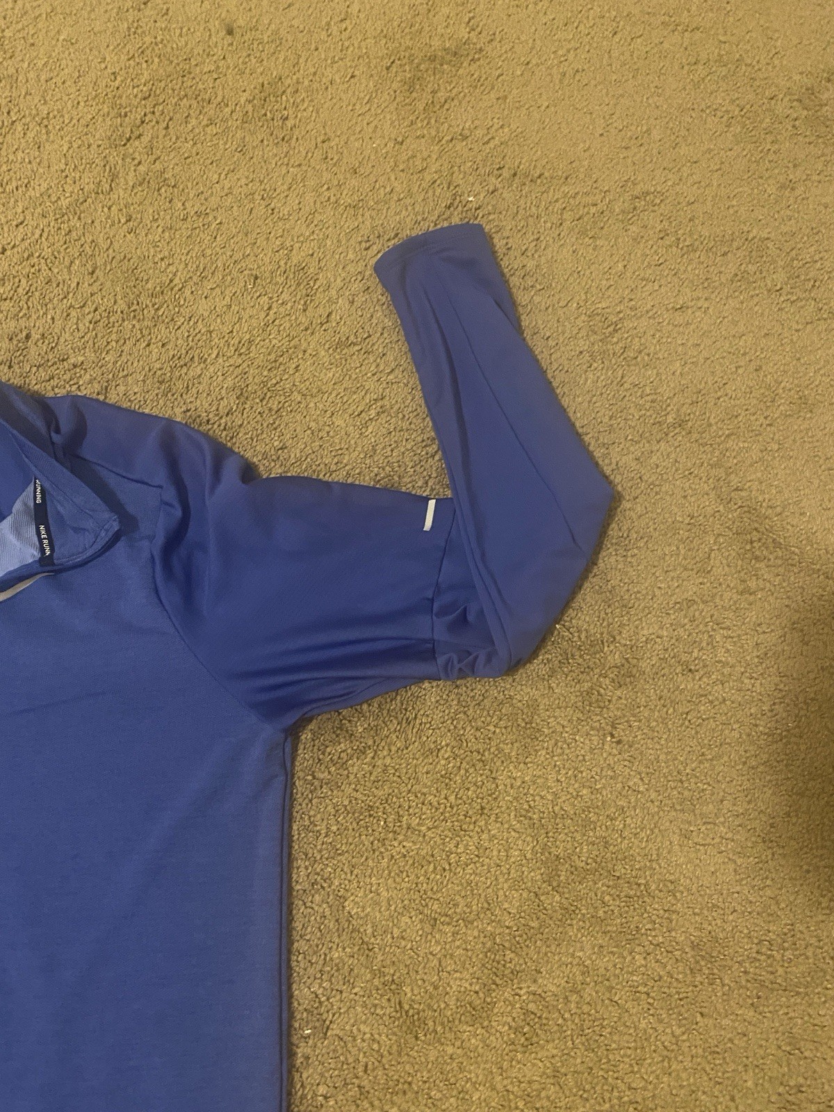 Nike Dri-FIT Element Men's Half-Zip Running Top Game Royal/Obsidian XL gallery