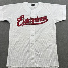 Oklahoma City 89ers Sports Authority Baseball Jersey Mens Large Mesh White #24