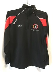 O’Neill’s Cu Chulainns GAC Newcastle Jersey Men Black Red Size L Adjustable Hem