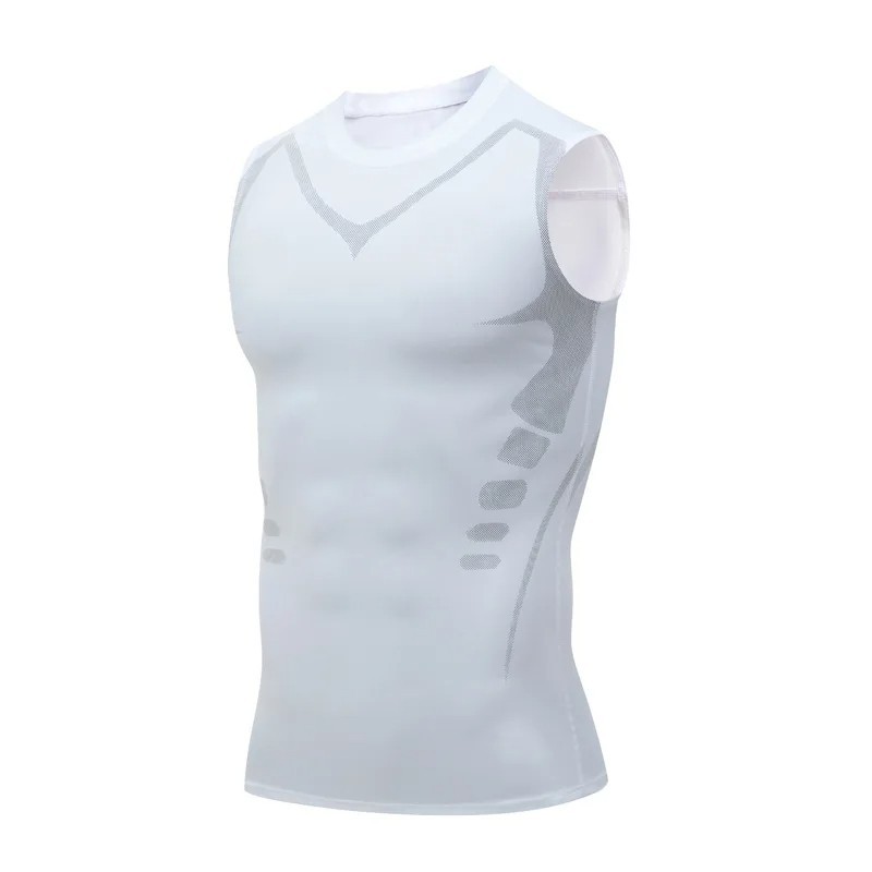 Shaperluv - Shaperluv Male Shaper Tank, Chest Gynecomastia Compression Tank Top gallery