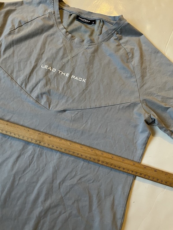 Squatwolf 'Lead The Pack' Fitted Tee Men's Medium Light Blue gallery