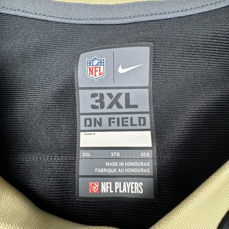 Nike Mens New Orleans Saints Michael Thomas Jersey 3XL Black Polyester Sports gallery