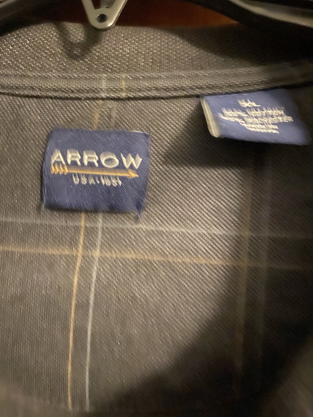 Men’s Arrow Knit Collection Exclusive Pullover Golf Shirt T-shirt Size XL Gray gallery