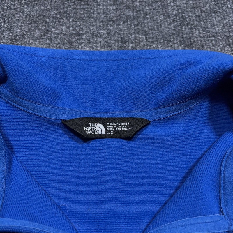 The North Face Pullover Mens Large Blue 1/4 Zip Fleece Dell Technologies gallery
