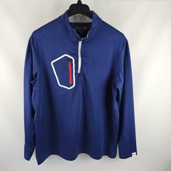 Maelreg Shirt Mens XL Navy Blue Performance 1/4 Zip Pullover